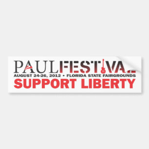 Paul Festival Bumper Sticker