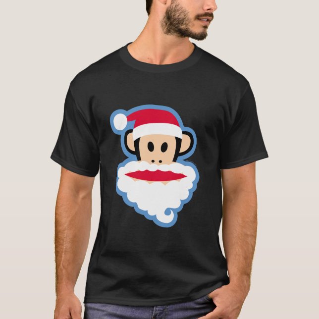 Paul Frank Christmas Julius Monkey Santa Claus Bea T-Shirt (Front)