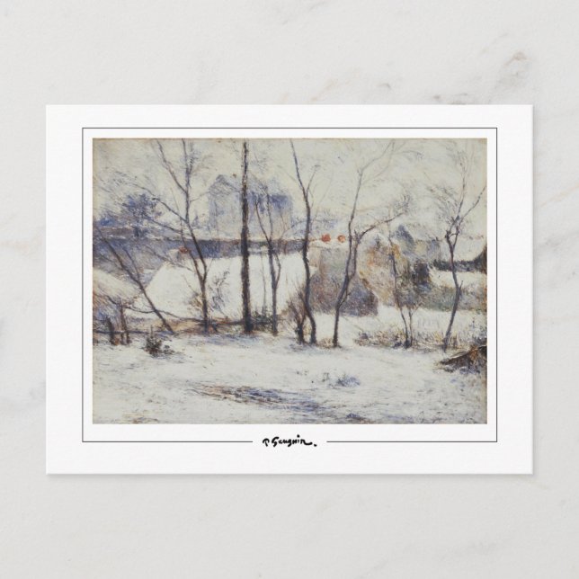 Paul Gauguin #348 - Fine Art Postcard (Front)