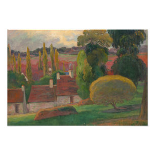 Paul Gauguin - A Farm in Brittany Photo Print