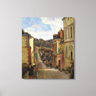 Paul Gauguin   A Suburban Street, 1884 Canvas Print