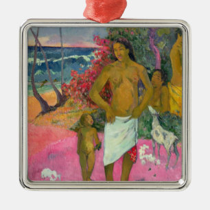 Paul Gauguin   A Walk by the Sea, 1902 Metal Tree Decoration