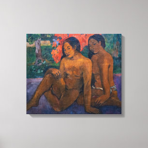 Paul Gauguin - And the Gold of Their Bodies Canvas Print