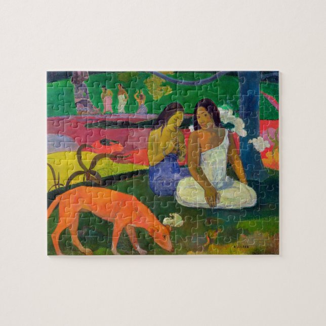 Paul Gauguin | Arearea (The Red Dog), 1892 Jigsaw Puzzle (Horizontal)