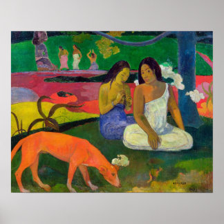 Paul Gauguin | Arearea (The Red Dog), 1892 Poster