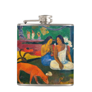 Paul Gauguin - Arearea / The Red Dog Hip Flask