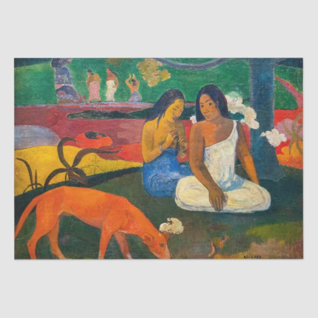 Paul Gauguin - Arearea / The Red Dog Tissue Paper (Front)