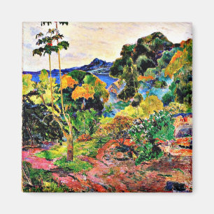 Paul Gauguin art: Martinique Landscape Magnet