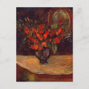 Paul Gauguin   Bouquet, 1884 Postcard