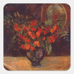 Paul Gauguin   Bouquet, 1884 Square Sticker