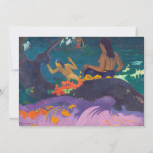 Paul Gauguin - By the Sea / Fatata te Miti Thank You Card