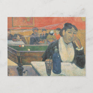 Paul Gauguin   Cafe at Arles, 1888 Postcard