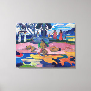 Paul Gauguin - Day of the God / Mahana no atua Canvas Print