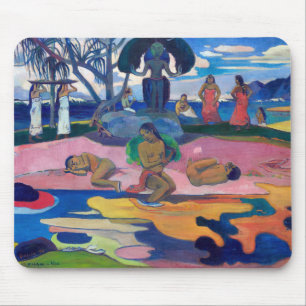 Paul Gauguin - Day of the God / Mahana no atua Mouse Pad