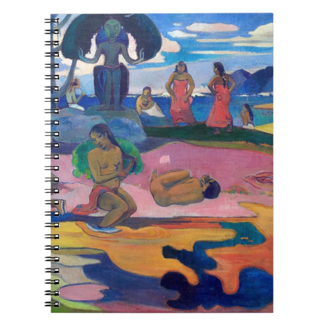 Paul Gauguin - Day of the God / Mahana no atua Notebook (Front)