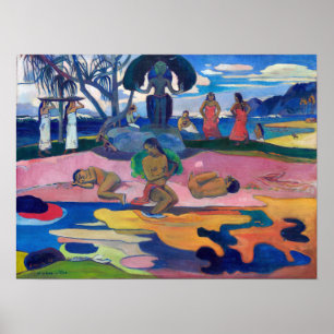 Paul Gauguin - Day of the God / Mahana no atua Poster