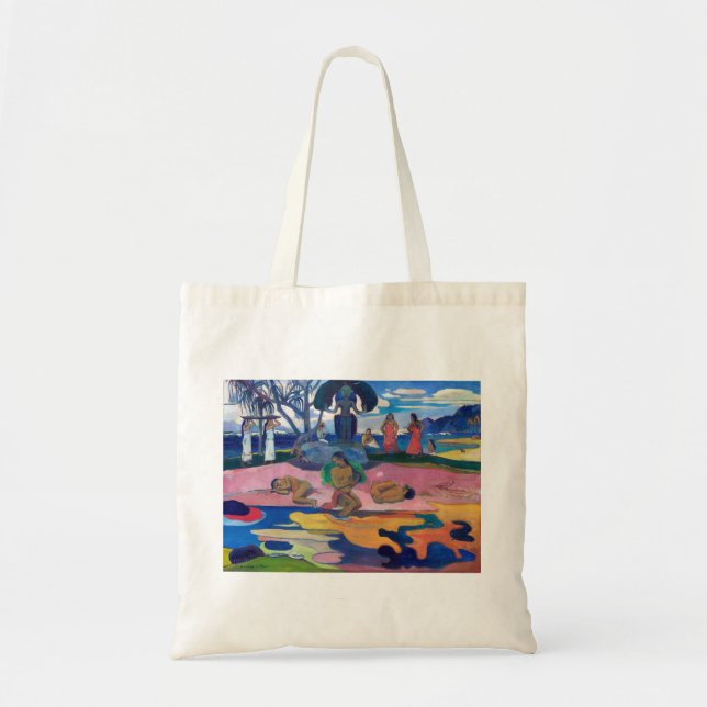 Paul Gauguin - Day of the God / Mahana no atua Tote Bag (Front)