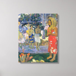 Paul Gauguin - Hail Mary / Ia Orana Maria Canvas Print