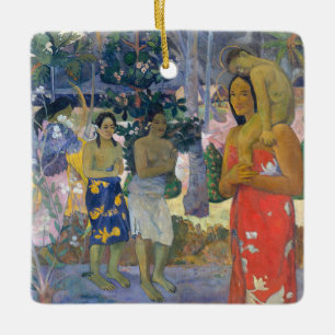 Paul Gauguin - Hail Mary / Ia Orana Maria Ceramic Ornament