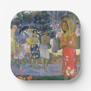 Paul Gauguin - Hail Mary / Ia Orana Maria Paper Plate