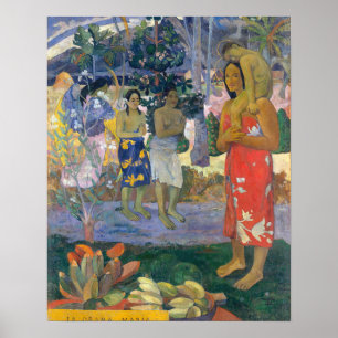 Paul Gauguin - Hail Mary / Ia Orana Maria Poster