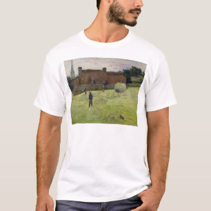 Paul Gauguin Haymaking in Brittany, 1888 T-Shirt