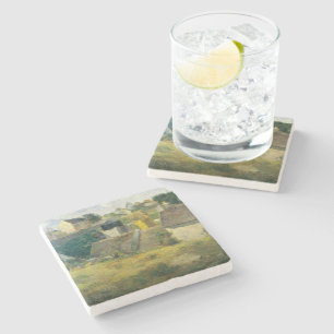 Paul Gauguin Houses at Vaugirard Stone Coaster