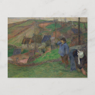 Paul Gauguin - Landscape of Brittany Postcard