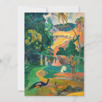 Paul Gauguin - Landscape with Peacocks / Matamoe