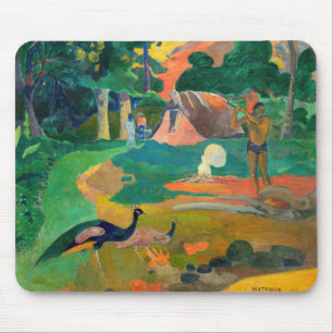 Paul Gauguin - Landscape with Peacocks / Matamoe Mouse Pad