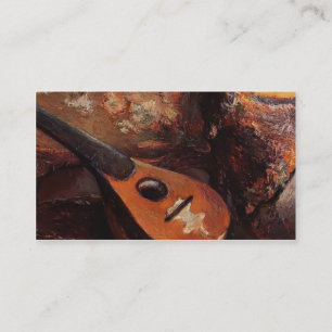 Paul Gauguin- Mandolin on a chair Business Card