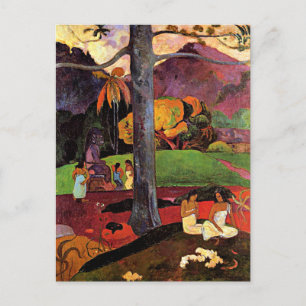 Paul Gauguin, Mata Mua, Postcard