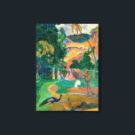 Paul Gauguin Matamoe, Landscape with Peacocks Canvas Print<br><div class="desc">A landscape with peacocks as painted by Paul Gauguin.</div>