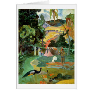 Paul Gauguin Matamoe or, Landscape with Peacocks