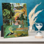 Paul Gauguin | Matamoe or, Landscape with Peacocks Plaque<br><div class="desc">Image Collection Number:  XIR47566  Matamoe or,  Landscape with Peacocks,  1892 (oil on canvas). Gauguin,  Paul (1848-1903) oil on canvas. Pushkin Museum,  Moscow,  Russia .  1892</div>