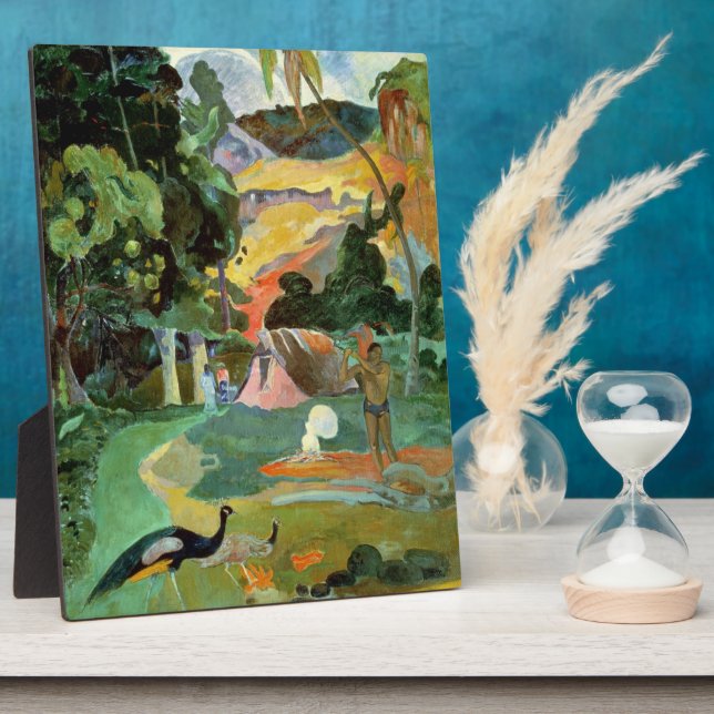 Paul Gauguin | Matamoe or, Landscape with Peacocks Plaque (Side)