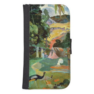 Paul Gauguin   Matamoe or, Landscape with Peacocks Samsung S4 Wallet Case
