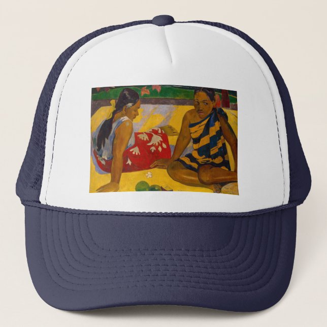 Paul Gauguin - Parau Api / What's New? Trucker Hat (Front)