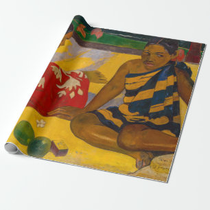 Paul Gauguin - Parau Api / What's New? Wrapping Paper