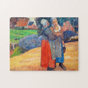 Paul Gauguin - Paysannes Bretonnes Jigsaw Puzzle