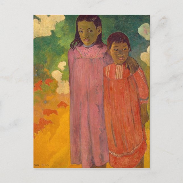 Paul Gauguin | Piti Tiena, 1892 Postcard (Front)