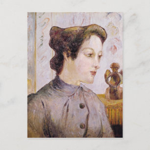 Paul Gauguin   Portrait of a Young Woman, 1886 Postcard