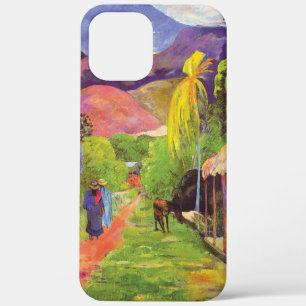 Paul Gauguin Road in Tahiti Vintage Fine Art iPhone 12 Pro Max Case
