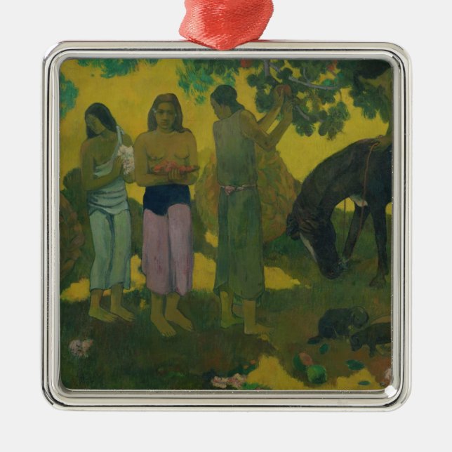 Paul Gauguin | Rupe Rupe , 1899 Metal Tree Decoration (Front)
