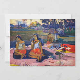Paul Gauguin - Sacred Spring, Sweet Dreams Invitation