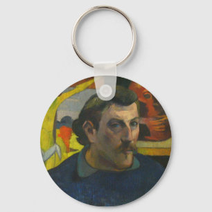 Paul Gauguin Self Portrait 3 Key Ring