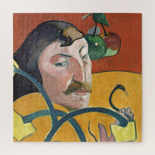 Paul Gauguin Self Portrait Art Painting Jigsaw Puzzle