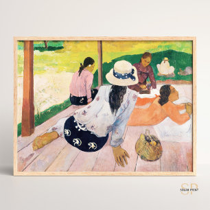 Paul Gauguin Siesta Painting Art Print