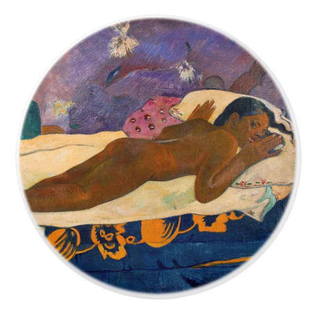 Paul Gauguin - Spirit of the Dead Watching Ceramic Knob (Front)