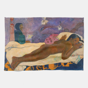 Paul Gauguin - Spirit of the Dead Watching Tea Towel